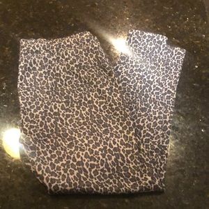 Leopard print jegging